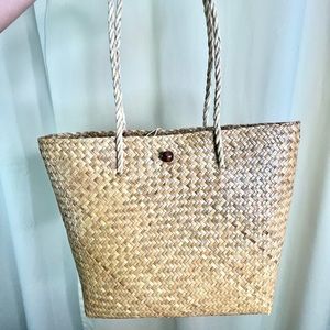 Handmade woven bag